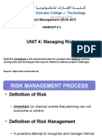 Project - Management BUS407 - Unit4