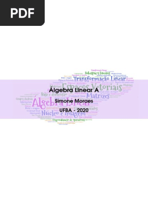 Álgebra Linear: Matrizes e Sistemas | PDF | Matriz (Matemática