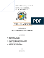 Informe Final de Capilla La Mercedestilo