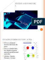 DNA Fingerprints and Forensic Applications