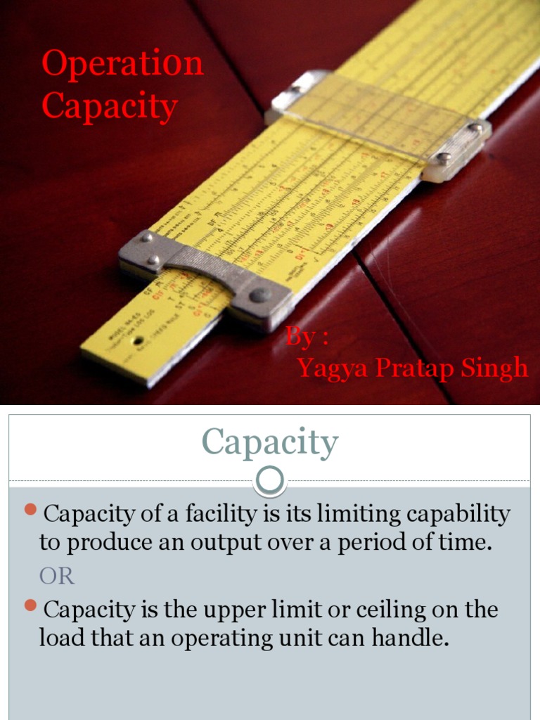 Capacity Planning and Efficiency | PDF