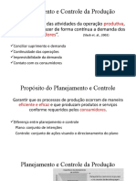 Administração da Produção II