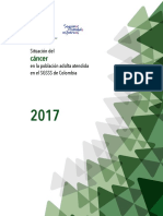 Cáncer: Situación Del en La Población Adulta Atendida en El SGSSS de Colombia