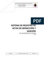 Manual de Registro de Actas de Infracción V1.0 - Rol Administrador de Usuario