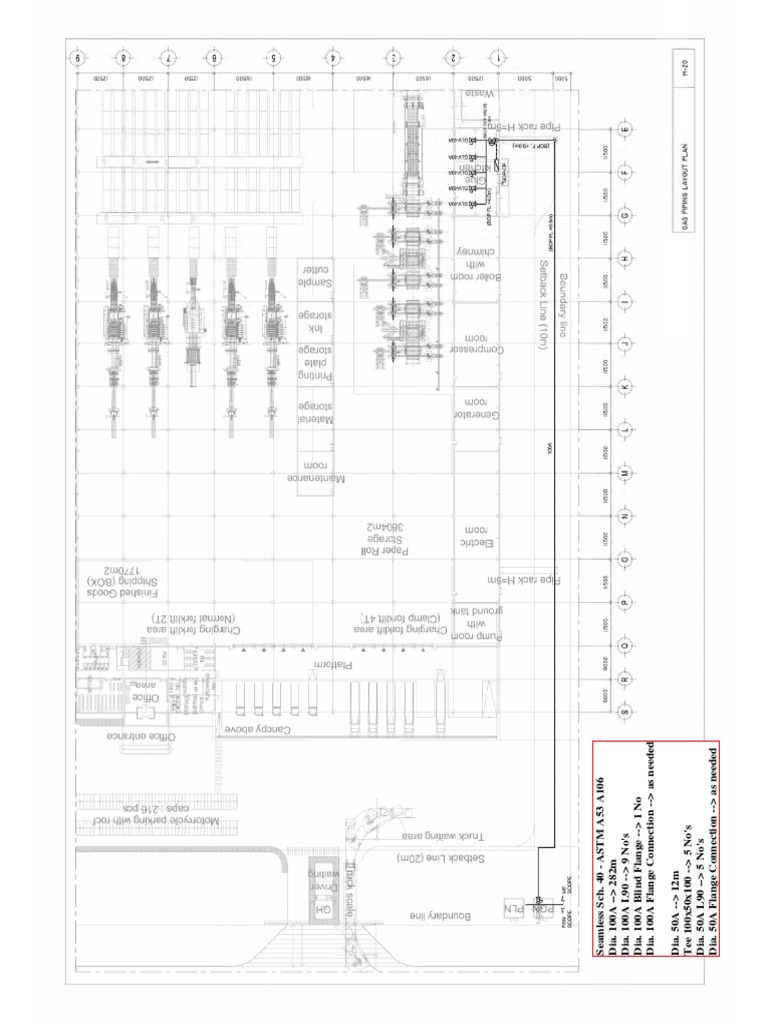 Gas Pipe Drawing | PDF