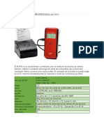 Alcoholímetro profesional AL9010