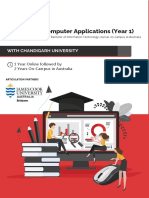 Cu Bachelor of Computer Applications