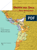 Introduccion en El Orden Del Inca de Pol