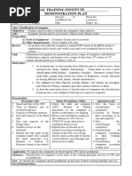 P R Gangoda: Industrial Training Institute - Demonstration Plan