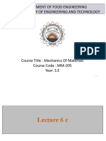 Mechanics of Materials Course Lectures