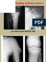X-Ray Film Reading of Bone Tumors.: DR/ Abd Allah Nazeer. MD