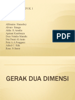 Kel 1 Gerak 2 Dimensi