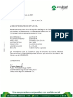 Carta Certificacion Cobertura Equidad Placa DUP02F