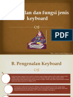 Fungsi dan Jenis Keyboard