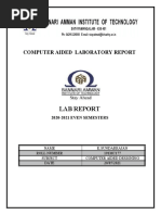 Computer Aided Laboratory Report-Task 2-191mc177