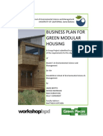 Business Plan For Green Modular Housing