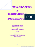 Afirmaciones y Decretos Positivos-Damas