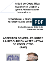 Negociación Alternativa de Conflictos