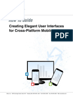 How To Guide: Creating Elegant User Interfaces For Cross-Platform Mobile Apps