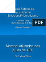 Escala Fatorial de Ajustamento Emocional