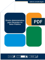 Direito Administrativo Para Gerentes No Setor Público.novo