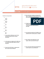 Porcentagem: exercícios resolvidos sobre lucro, desconto, taxa e mais