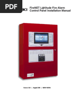 Firenet L@Titude Fire Alarm Control Panel Installation Manual