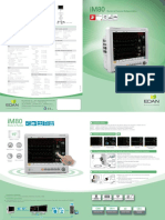 Monitor Signos Vitales Edan - Im-80 - 5 Parametros - Brochure