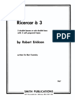 R. Erickson - Ricercar A 3