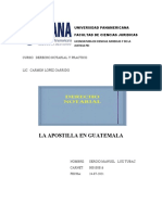 La apostilla en Guatemala: procedimiento, casos de aplicación y entidad encargada