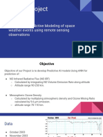 B.Tech Project: Supervised Predictive Modeling of Space Weather Events Using Remote Sensing Observations