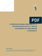 o Protestantismo Historico e a Pentecost