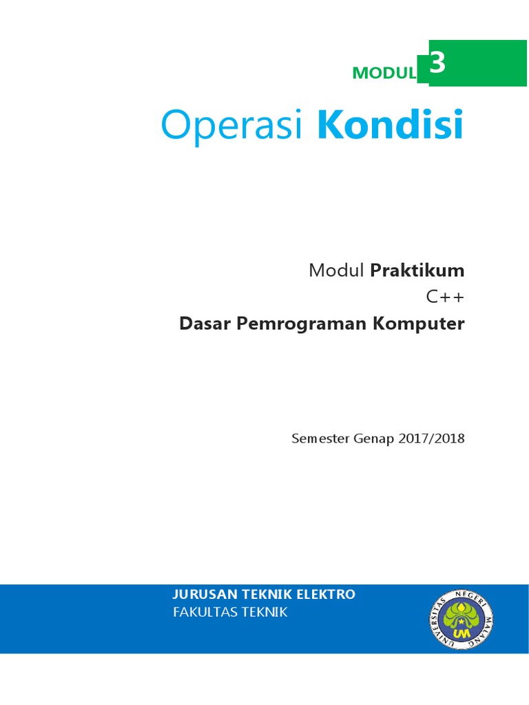 Operasi Kondisi dalam C++ | PDF