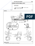 Rocker Outer Panel (Cut) : Body Panel Replacement BP-25