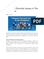 7 Biggest Diversity Issues in The Workplace
