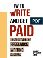 How To Write and Get Paid Final