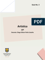 Diego Edison Peña Castaño - Guia3 - Diego Edison Peña Castaño - 2021-ARTÍSTICA - Décimo