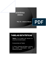 Estatística - Tabelas Estatísticas