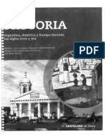 Historia Argentina, America y Europa Santillana XVII y XIX