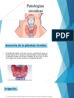 Patologías tiroideas