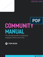 Community Manual Tom Ross