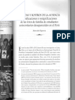 Figueroa 2018 Miradas y Rostros de La Ausencia. Significaciones y Resignificaciones de Las Fotos de Familia de Estudiantes Universitarios Desaparecidos en El PerÃº