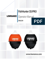Fishhunter 3D/Pro: Operator Manual