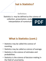 Introduction To Stat