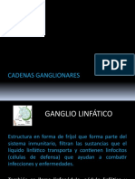 Cadenas Ganglionares .