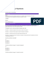 Quiz Metlit Analisis Statistik