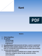 Resumo Sobre o Pensamento de Kant