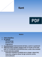 Kant: liberdade, igualdade e imperativo categórico