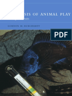 (Bradford Books) Gordon M. Burghardt - The Genesis of Animal Play - Testing The Limits (Bradford Books) - The MIT Press (2005)