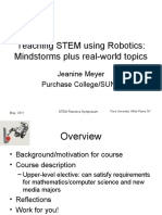 Teaching STEM Using Robotics: Mindstorms Plus Real-World Topics